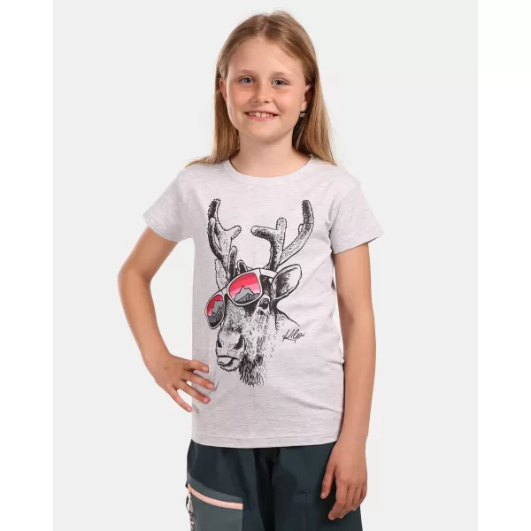  Dievčenské tričko KILPI MALGA-JG VJ0372KI biela 