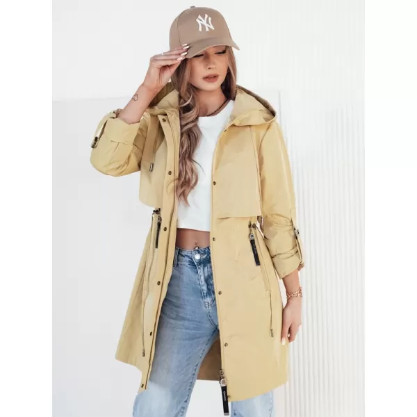  Dámska parka DSTREET TILSON TY4193 JANTÁROVÁ 