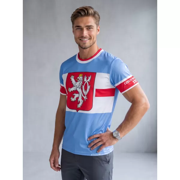  Pánske funkčné tričko premium ALTISPORT x CZE VOJ/ALM032TR01 RETRO 