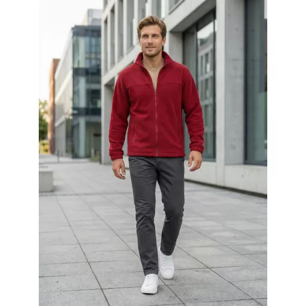  Pánska fleece mikina ALTISPORT NP/ALM105 MARLBORO červená 
