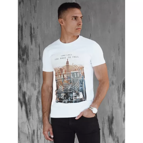  Pánske tričko DSTREET RX5550 BIELA 