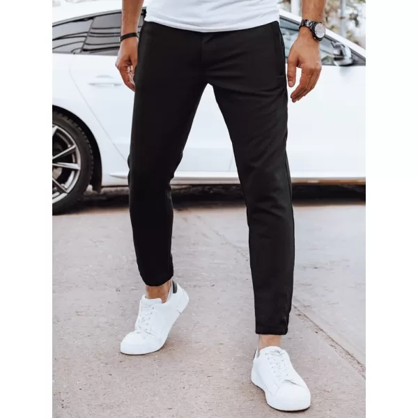  Pánske nohavice DSTREET UX4263 ČIERNA 