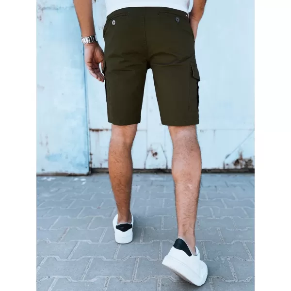  Pánske šortky DSTREET SX2432 ZELENÁ 