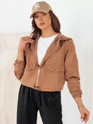 Dámska bunda DSTREET BELIJ TY4258 KARAMEL