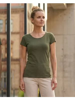 Dámske tričko ALTISPORT NP/ALW221 MILITARY
