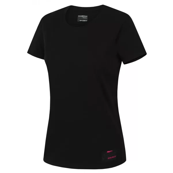  Dámske tričko HUSKY TEE BASE L ČIERNA 