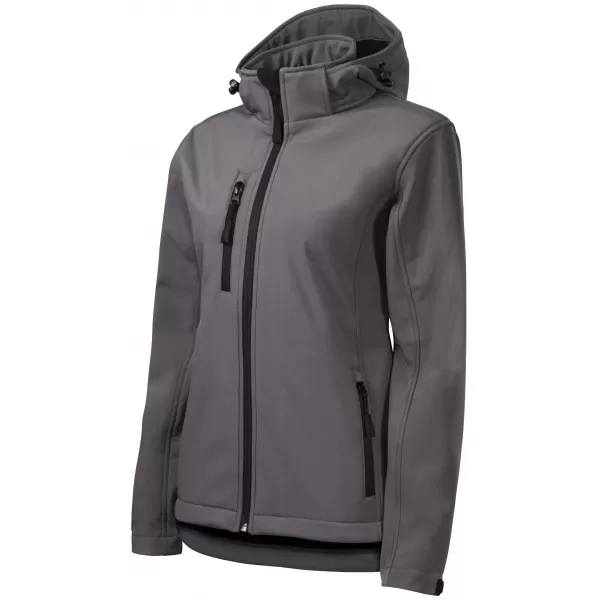  Dámska softshellová bunda ALTISPORT NP/ALW125 TMAVO ŠEDÝ MELIER 