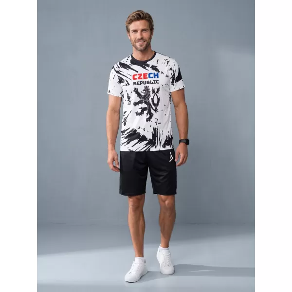  Pánske funkčné tričko premium ALTISPORT x CZE VOJ/ALM036TR01 ABSTRAKCIA 