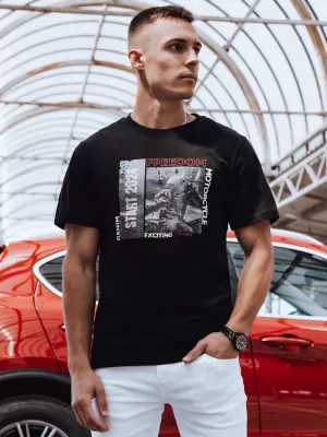 Pánske tričko DSTREET RX5464 ČIERNA