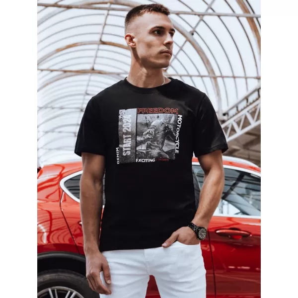  Pánske tričko DSTREET RX5464 ČIERNA 