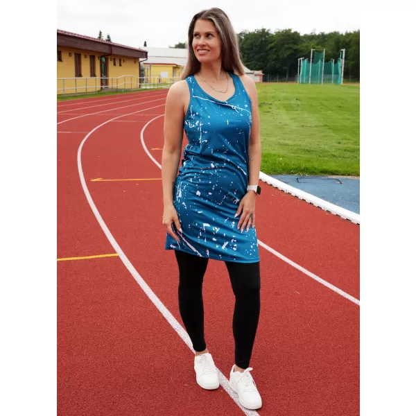  Dámske funkčné tielkové šaty premium ALTISPORT VOJ/ALW034SAT01 EMERALD 