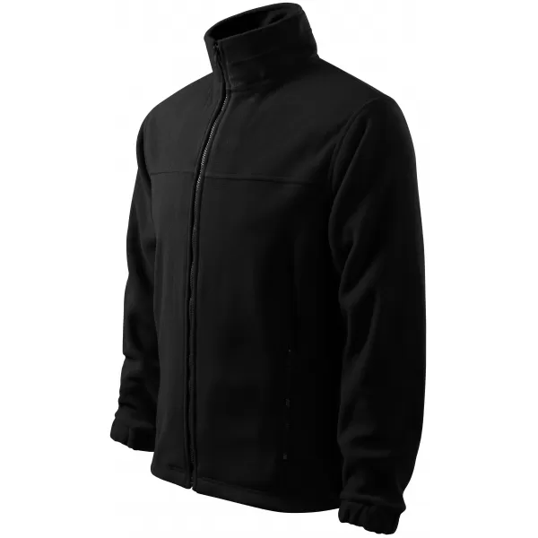  Pánska fleece mikina ALTISPORT NP/ALM105 čierna 