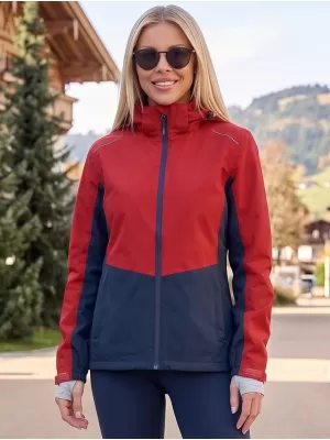 Dámska bunda ALTISPORT NoPrint NP/ALW953 červená