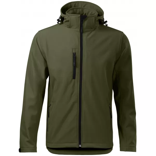  Pánska softshellová bunda ALTISPORT NP/ALM225 MILITARY 