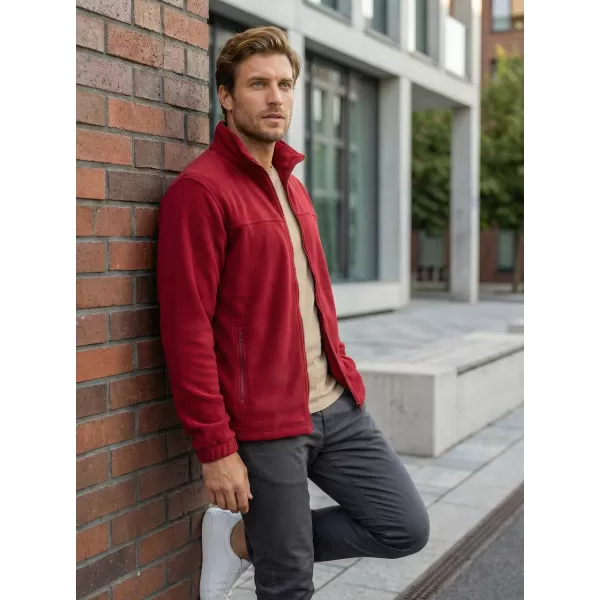  Pánska fleece mikina ALTISPORT NP/ALM105 MARLBORO červená 