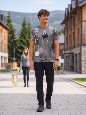 Pánske funkčné tričko premium ALTISPORT VOJ/ALM037TR01 sivá