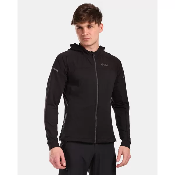  Pánska fleece mikina KILPI MEMPHIS-M VM0201KI čierna 