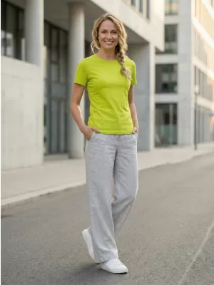 Dámske tričko ALTISPORT NP/ALW331 LIMETKOVÁ