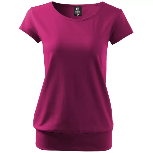  Dámske tričko ALTISPORT NP/ALW021 FUCHSIA RED 