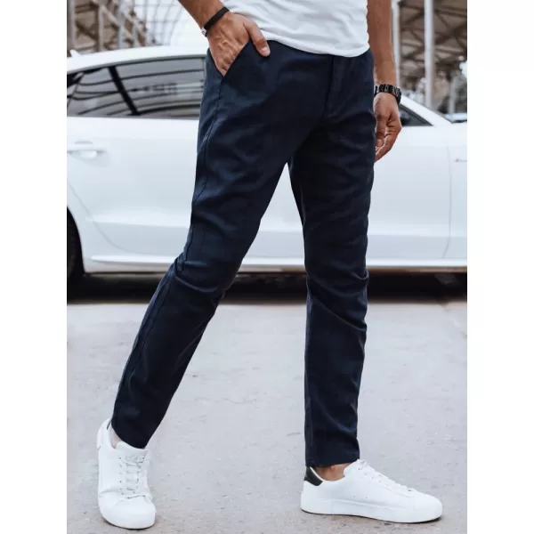  Pánske nohavice DSTREET UX4395 NÁMORNÍCKA MODRÁ 