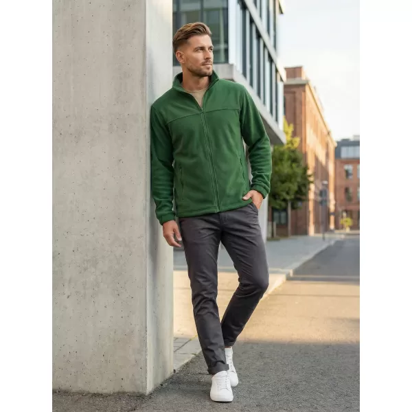  Pánska fleece mikina ALTISPORT NP/ALM105 FĽAŠKOVO zelená 