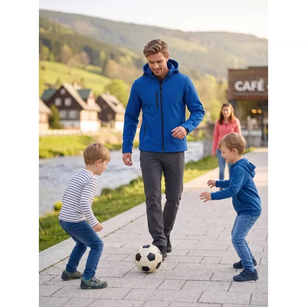  Pánska softshellová bunda ALTISPORT NP/ALM225 KRÁĽOVSKÁ modrá 