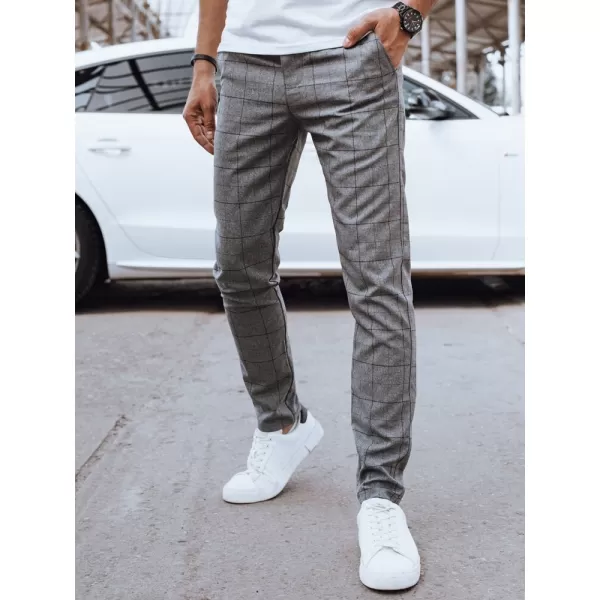  Pánske nohavice DSTREET UX4403 TMAVO ŠEDÁ 