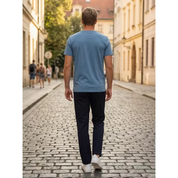  Pánské triko ALTISPORT CARRYOVER ALM160AL805 DENIM 