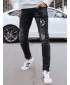 Pánske džínsy DSTREET UX4295 ČIERNA