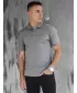 Pánske T -shirt s golierom DSTREET PX0602 tmavošedá