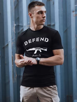 Pánske tričko DSTREET RX5579 ČIERNA
