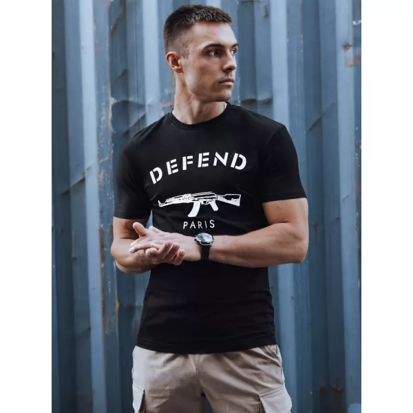  Pánske tričko DSTREET RX5579 ČIERNA 