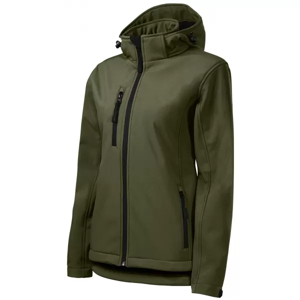  Dámska softshellová bunda ALTISPORT NP/ALW125 MILITARY 