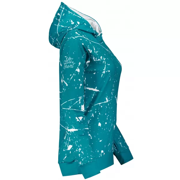  Dámska funkčná mikina premium ALTISPORT VOJ/ALW034MI01 EMERALD 