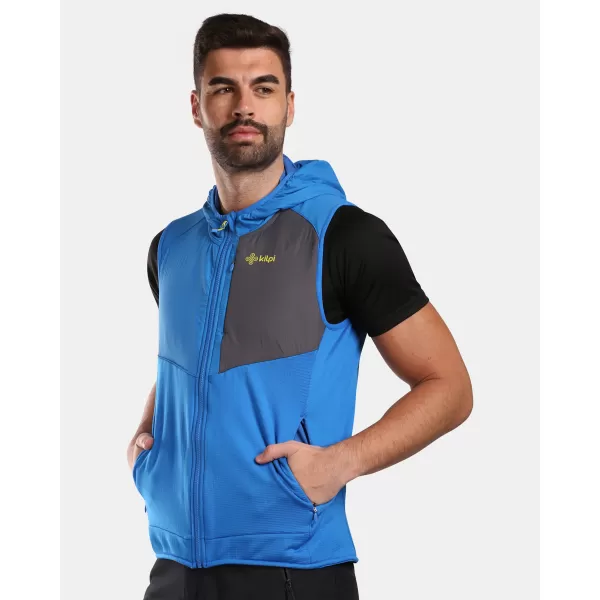  Pánska softshellová vesta KILPI LENIA-M VM0117KI modrá 