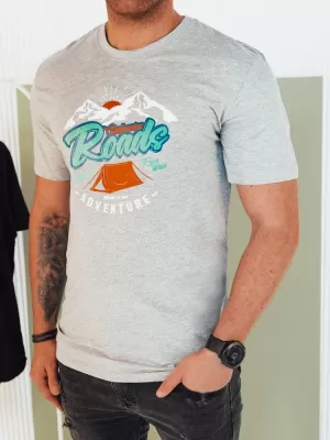 Pánske tričko DSTREET RX5401 SVETLO ŠEDÁ