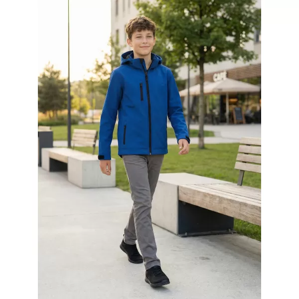  Detská softshellová bunda ALTISPORT NP/ALK535 KRÁĽOVSKÁ modrá 
