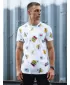 Pánska t -shirt dstreet rx5613 biela