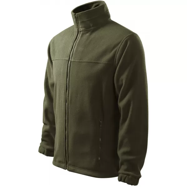  Pánska fleece mikina ALTISPORT NP/ALM105 MILITARY 
