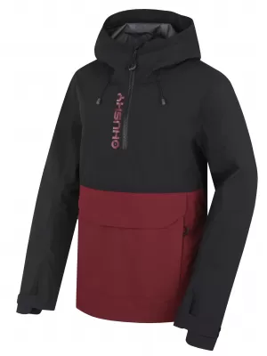 Pánska bunda HUSKY NABBI M BLACK/BORDO