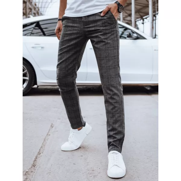  Pánske nohavice DSTREET UX4399 TMAVO ŠEDÁ 