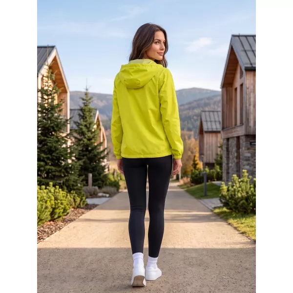  Unisex vetrovka ALTISPORT NP/ALU425 NEON YELLOW 