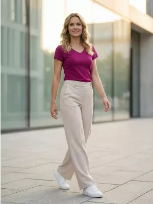 Dámske tričko ALTISPORT NP/ALW261 FUCHSIA RED