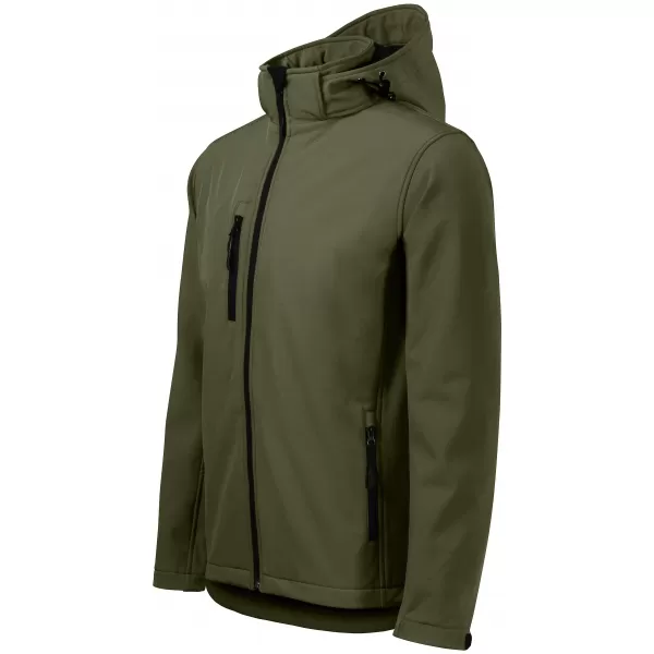  Pánska softshellová bunda ALTISPORT NP/ALM225 MILITARY 