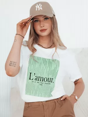 Dámske tričko DSTREET LAMOUR RY2586 BIELA