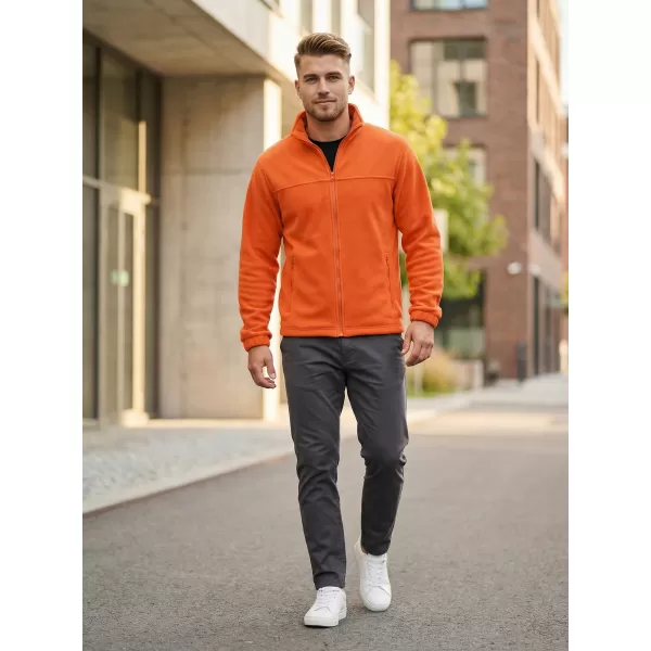  Pánska fleece mikina ALTISPORT NP/ALM105 oranžová 