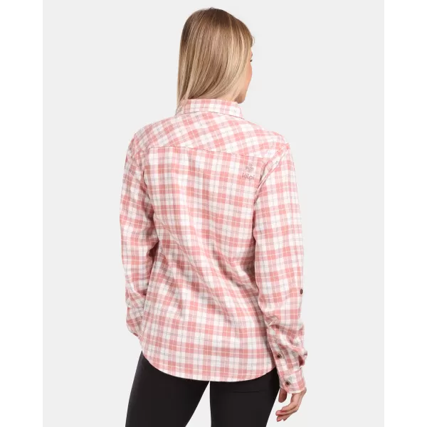  Dámska košeľa KILPI FLANNY-W VL0370KI ružová 