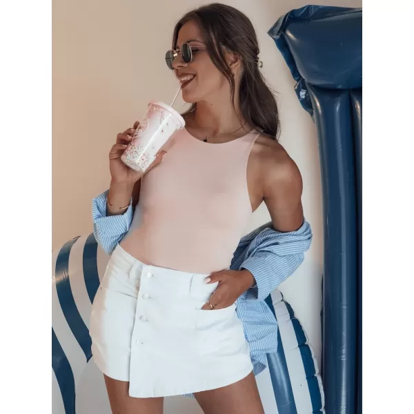  Dámske šortky DSTREET SUMERLUXE SY0338 BIELA 