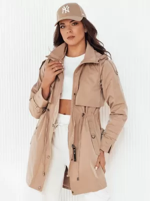 Dámska parka DSTREET BRENS TY4232 BÉŽOVÁ