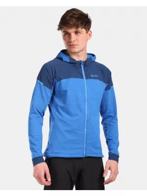 Pánska fleece mikina KILPI MEMPHIS-M VM0201KI modrá